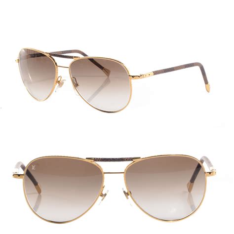 louis vuitton aviator sunglasses men